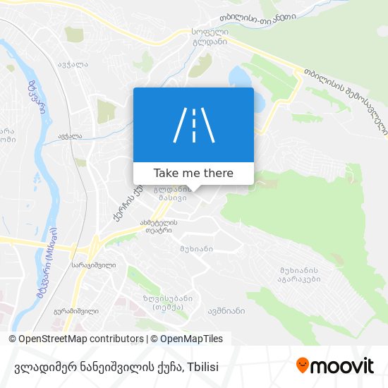 ვლადიმერ ნანეიშვილის ქუჩა map