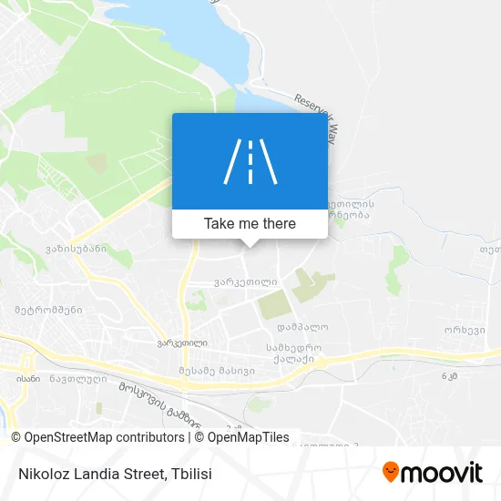 Nikoloz Landia Street map
