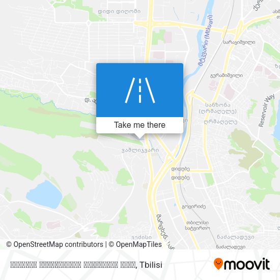 გრიგორი თოფჩიშვილის სახელობის ხიდი map