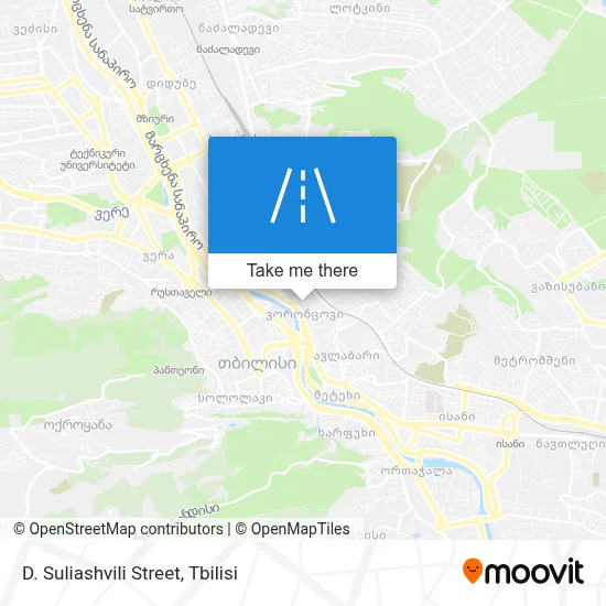 D. Suliashvili Street map