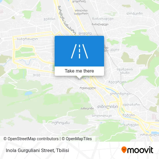 Inola Gurguliani Street map
