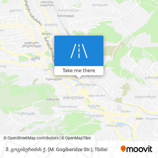 მ. გოგიბერიძის ქ. (M. Gogiberidze Str.) map