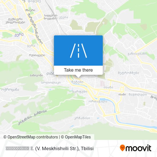 მესხიშვილის ქ. (V. Meskhishvili Str.) map