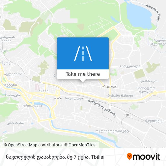 ნავთლუღის დასახლება, მე-7 ქუჩა map