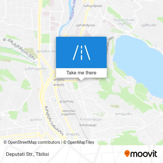 Карта Deputati Str.