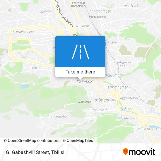 G. Gabashvili Cds. map