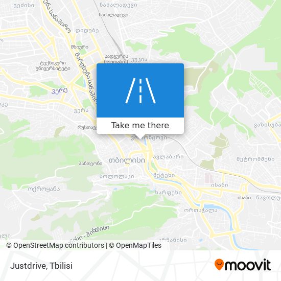 Justdrive map