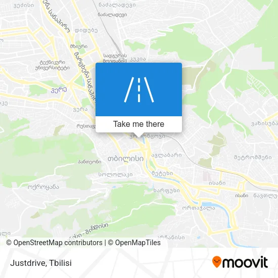 Карта Justdrive