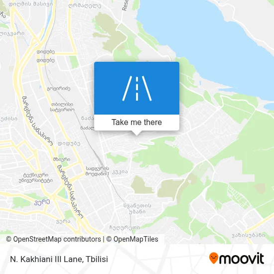 N. Kakhiani III Lane map