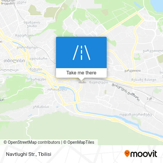 Карта Navtlughi Str.