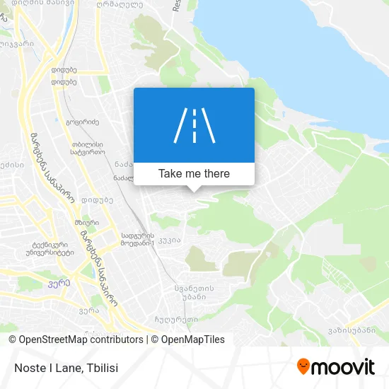Карта Noste I Lane