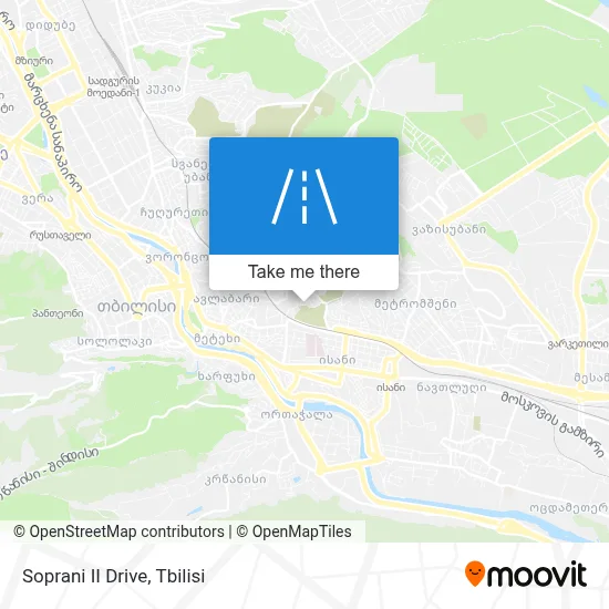 Soprani II Drive map