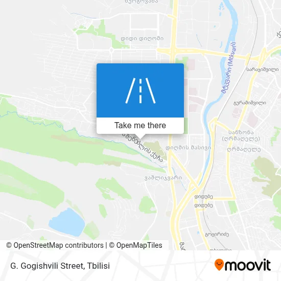 G. Gogishvili Street map