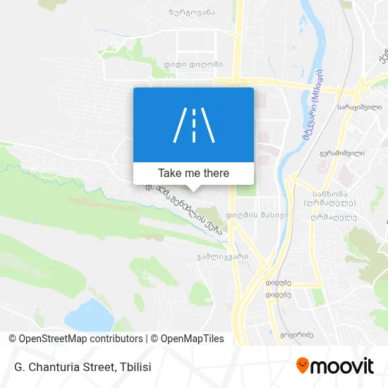 G. Chanturia Street map