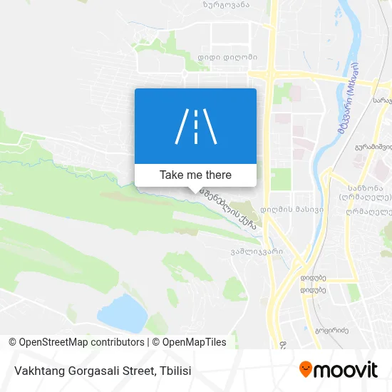Vakhtang Gorgasali Street map