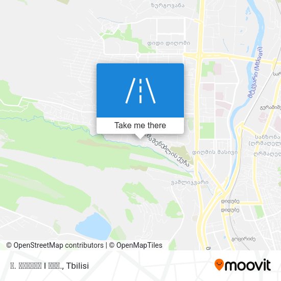 მ. მესხის I შეს. map