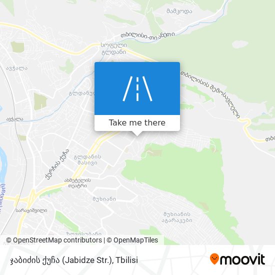 ჯაბიძის ქუჩა (Jabidze Str.) map