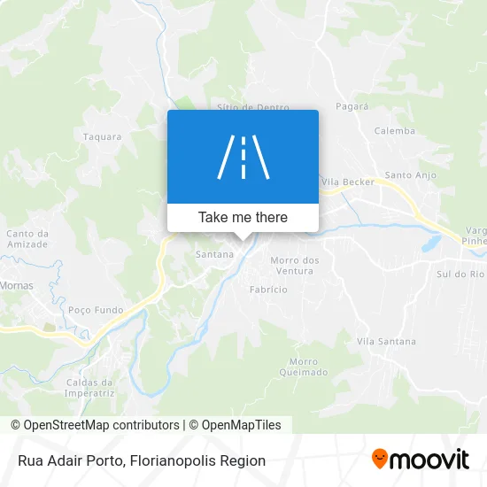 Rua Adair Porto map