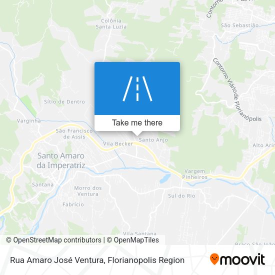 Rua Amaro José Ventura map