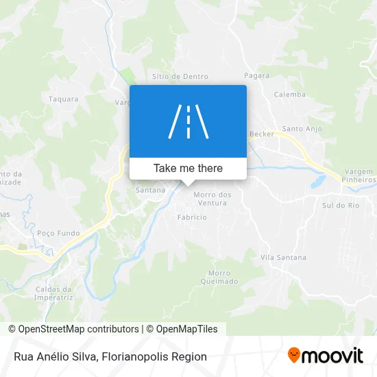 Rua Anélio Silva map