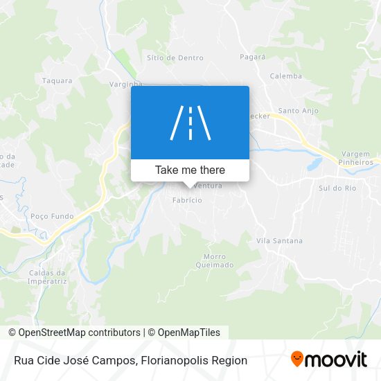 Rua Cide José Campos map