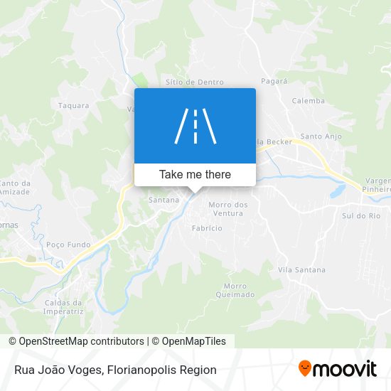 Rua João Voges map