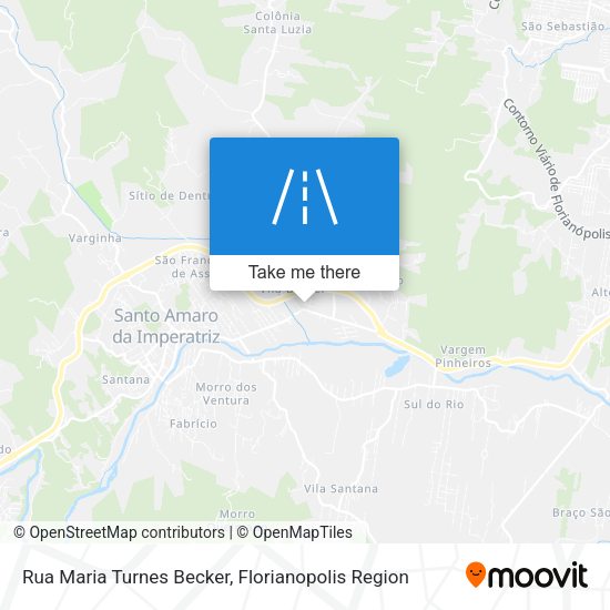 Rua Maria Turnes Becker map