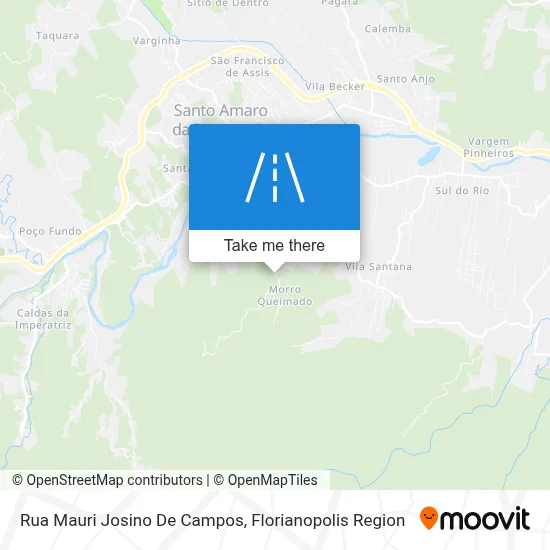 Rua Mauri Josino De Campos map