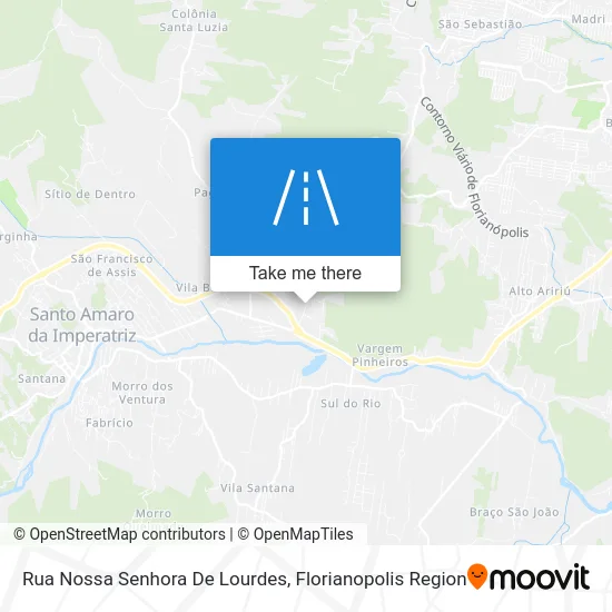 Rua Nossa Senhora De Lourdes map