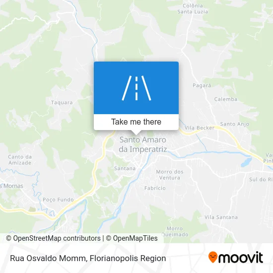 Rua Osvaldo Momm map