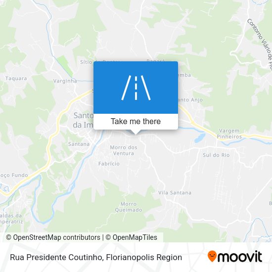 Rua Presidente Coutinho map