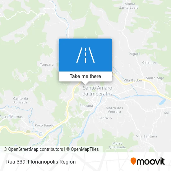Rua 339 map