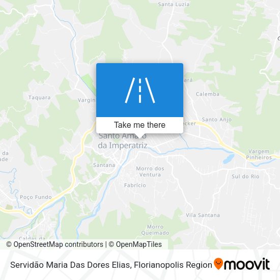 Servidão Maria Das Dores Elias map