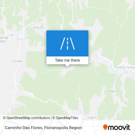 Caminho Das Flores map