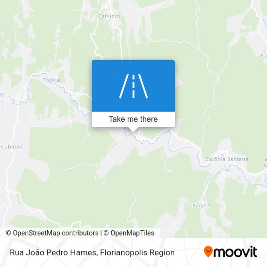 Rua João Pedro Hames map