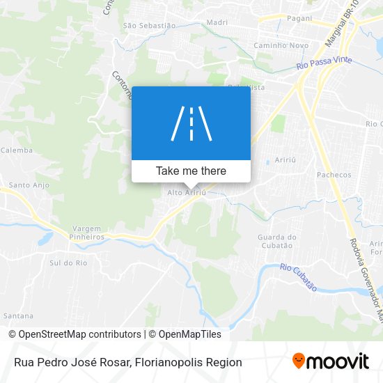 Rua Pedro José Rosar map