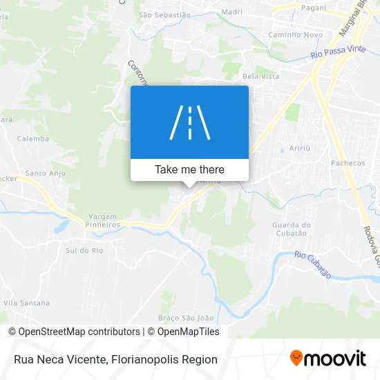Rua Neca Vicente map