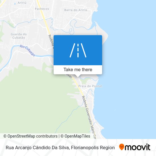 Rua Arcanjo Cândido Da Silva map