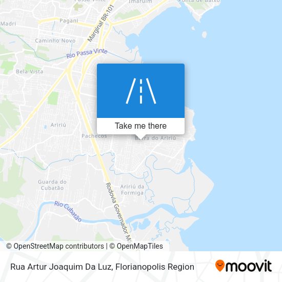 Rua Artur Joaquim Da Luz map