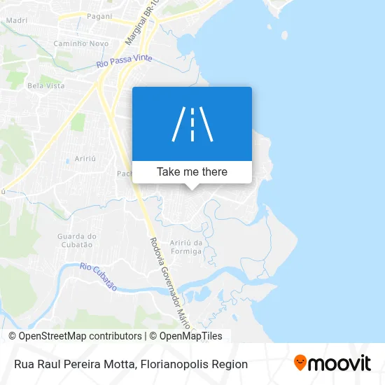 Rua Raul Pereira Motta map