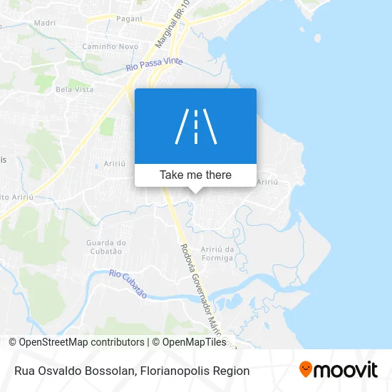 Rua Osvaldo Bossolan map