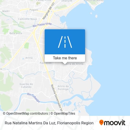 Rua Natalina Martins Da Luz map