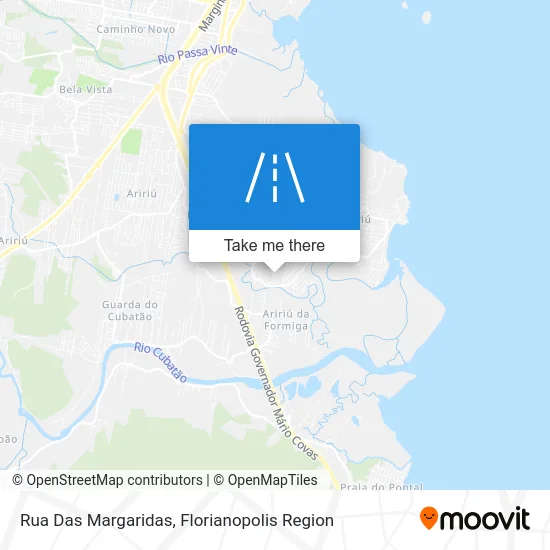 Rua Das Margaridas map