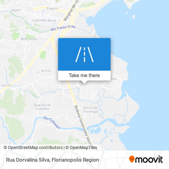 Rua Dorvalina Silva map