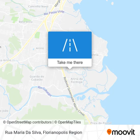 Rua Maria Da Silva map