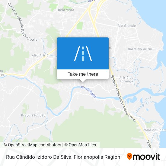 Rua Cândido Izidoro Da Silva map