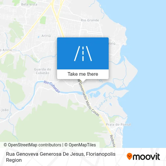 Rua Genoveva Generosa De Jesus map