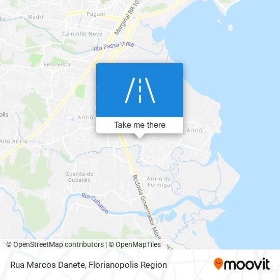 Rua Marcos Danete map