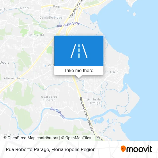 Rua Roberto Paragó map
