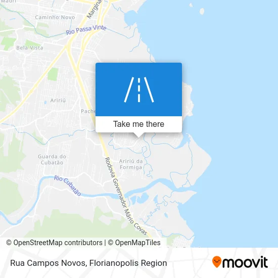 Rua Campos Novos map